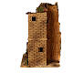 Dorfhaus mit Wäsche in Bewegung neapolitanische Krippe 8-10 cm, 40x35x25 cm s3