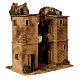 Zabudowa z ruchomą suszarnią, model do szopki neapolitańskiej 8-10 cm, 40x35x25 cm s4