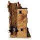 Zabudowa z ruchomą suszarnią, model do szopki neapolitańskiej 8-10 cm, 40x35x25 cm s7