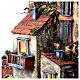Belén napolitano con cascada estilo 700 65x40x40 cm estatuas 8-10 cm s4