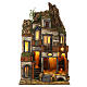 Village 85x50x45 cm with Neapolitan nativity oven 8-10 cm s1