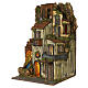 Pejzaż do szopki neapolitańskiej z wieżą i fontanną, figury  8–10 cm, 60 x 50 x 50 cm s3
