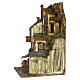 Landscape tower fountain Neapolitan nativity 8-10 cm 60x50x50 cm s5