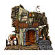 Village of the 18th century with oven and mill, 45x60x45, 8-10 cm Neapolitan Nativity Scene s1