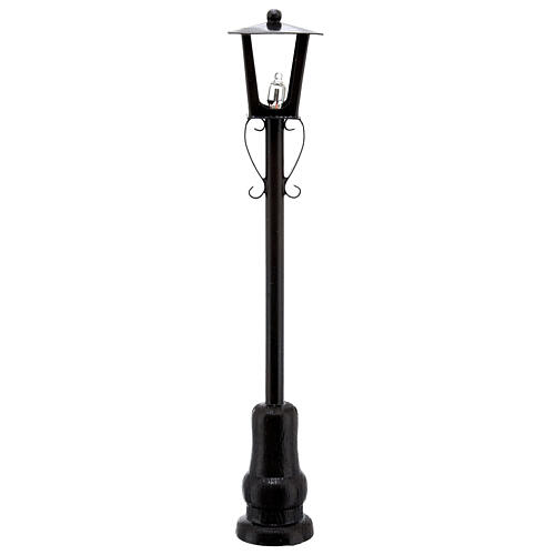Lampione grande presepe napoletano metallo 16 cm 2
