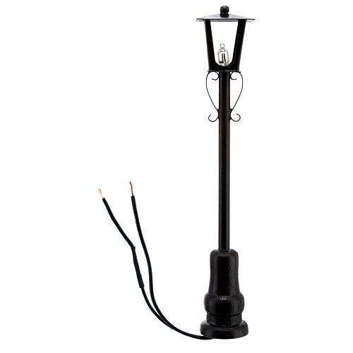 Lampione grande presepe napoletano metallo 16 cm 3