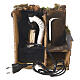 Cascata con scale presepe napoletano 8 cm 25x15x25 cm s6
