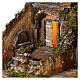 Bairro com cúpula em ruínas 60x65x50 cm para presépio napolitano séc. XVIII s6