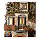 Village crèche XVIIIe siècle 70x50x40 cm crèche napolitaine 10 cm s2