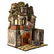 Village crèche XVIIIe siècle 70x50x40 cm crèche napolitaine 10 cm s5