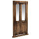 Drzwi balkonowe z drewna 15x5 cm, szopka neapolitańska 10 cm s4