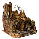 Nativity cave with stairs and lights for 8-10 cm Neapolitan Nativity Scene, 35x35x30 cm s3