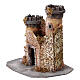 Resin house for 10-12 cm Nativity Scene, 15x15x10 cm s6