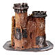 Resin house for 10-12 cm Nativity Scene, 15x15x10 cm s8