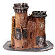 Casa in resina per presepe 10-12 cm 15x15x10 cm  s8