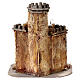 Castle for 10-12 cm Nativity Scene, resin and cork, 20x20x15 cm s4