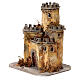 Resin and cork castle for 10-12 cm figurines 20x20x15 cm  s2