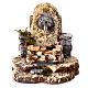 Resin fountain for 8-10 cm Nativity Scene, 10x10x15 cm s1