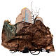 Rustic village illuminated fountain 10-12 cm nativity scene 35x50x35 cm s6