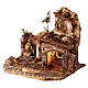 Village with LED lights and fountain for 8-10 cm Nativity Scene, 40x50x40 cm s3