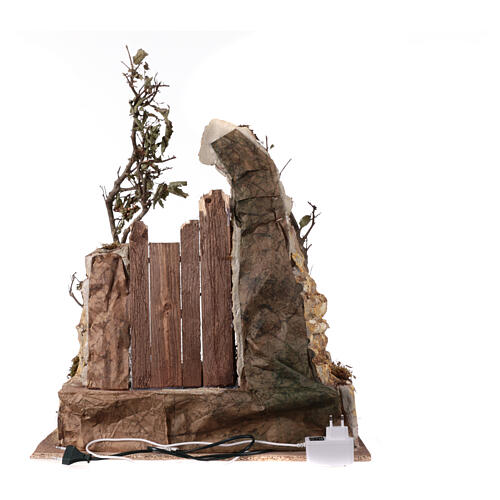 Ruins with lights, 60x60x55 cm, for 30 cm Nativity Scene 5