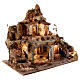 Village with brook and oven, 75x80x50 cm, for 10-12 cm Nativity Scene s8