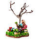 Fioraia seduta per terra fiori presepe napoletano 13 cm s2