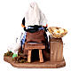 Woman on a stool with geese and hens for 13 cm Neapolitan Nativity Scene s4