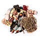 Man sleeping with camel Neapolitan nativity terracotta 13 cm s3