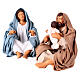 Natividad San José abraza Jesús belén napolitano 13 cm s3