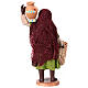 Girl with braids spice vase Neapolitan nativity scene 13 cm s4