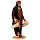 Uomo con due cesti frutta presepe napoletano 30 cm s3