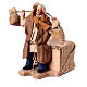 Movimento portatore due sacchi presepe napoletano 12 cm napoletano s3