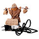 Movimento portatore due sacchi presepe napoletano 12 cm napoletano s4