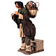Man carrying baskets on his shoulders, animated Neapolitan Nativity Scene of 30 cm s4