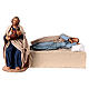 Animated Holy Family Sleeping Neapolitan nativity 30 cm s1