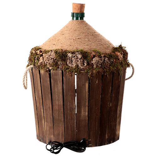 Tino presepe led napoletano 8 cm 55x40x40 cm  6