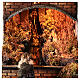 Presepe con cascata 10 cm 60x40x40 cm napoletano s4