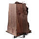 Presepe napoletano angolare luce forno 50x30x30 cm statue 8 cm s8