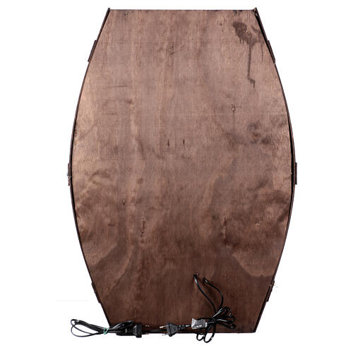 Botte maxi fontana led presepe 8 cm napoletano 80x50x30 cm 8