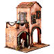 Caseggiato led natività 6 cm presepe napoletano 30x25x20 cm s3