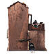 Caseggiato led natività 6 cm presepe napoletano 30x25x20 cm s4