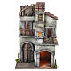 Neapolitan style block 6 cm nativity scene 30x20x15 cm s1