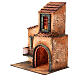 Petite maison crépi 30x20x20 cm crèche napolitaine 6 cm s2