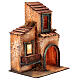 Caseggiato piccolo presepe 6 cm napoletano 30x20x20 cm s3