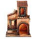 Small Neapolitan 6 cm nativity house 30x20x20 cm s1