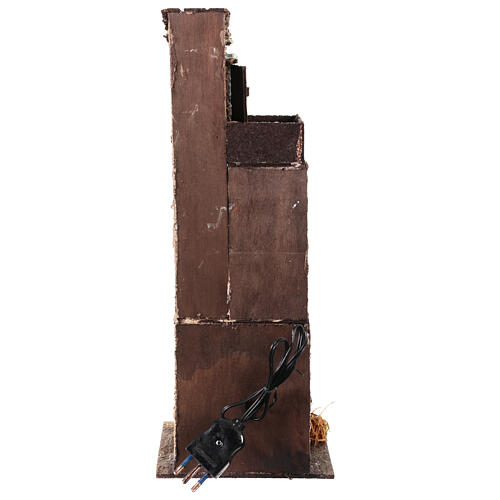 Caseggiato su tre piani stile napoletano 6 cm 35x15x15 cm  4