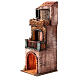 Three-storey brick house for 8 cm Neapolitan Nativity Scene, 40x15x15 cm s2