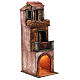 Three-storey brick house for 8 cm Neapolitan Nativity Scene, 40x15x15 cm s3