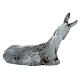 Neapolitan nativity donkey lying down terracotta 10 cm no base s3